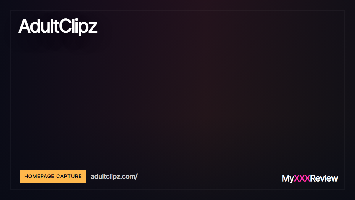 AdultClipz homepage thumbnail