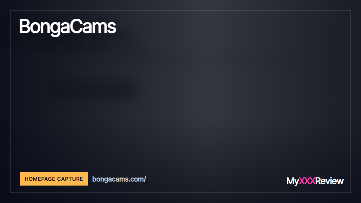 BongaCams homepage thumbnail