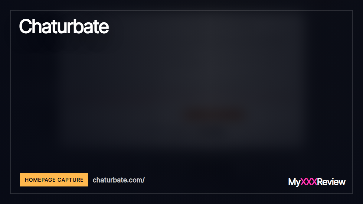 Chaturbate homepage thumbnail