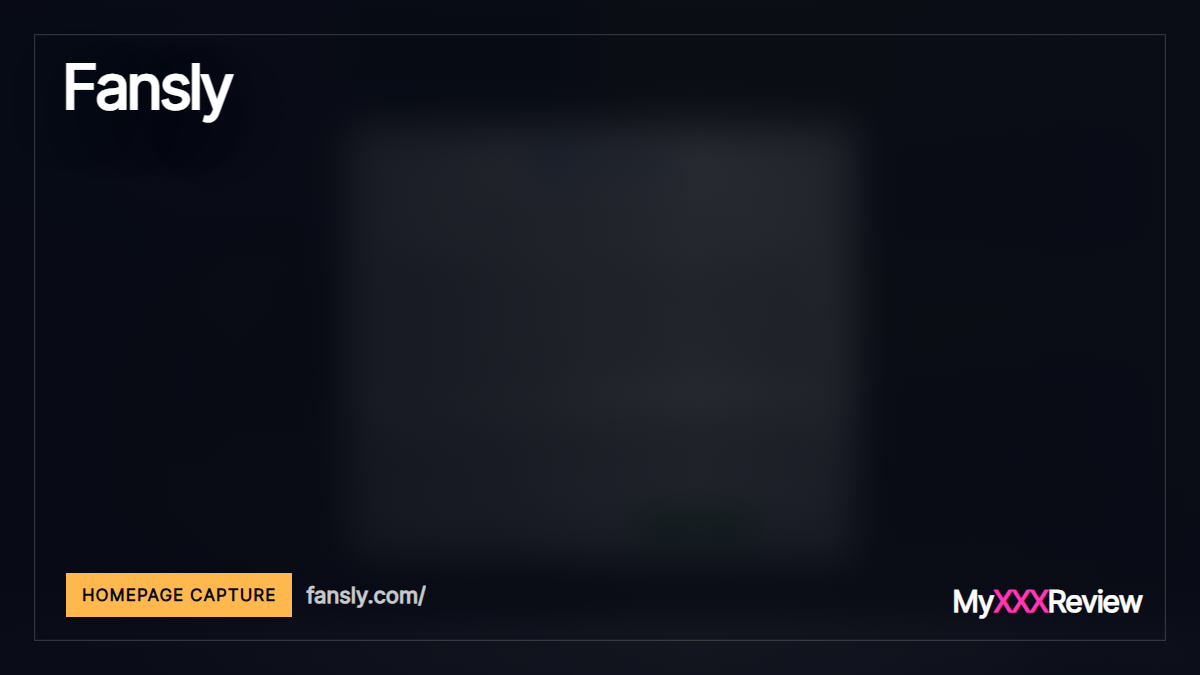 Fansly homepage thumbnail