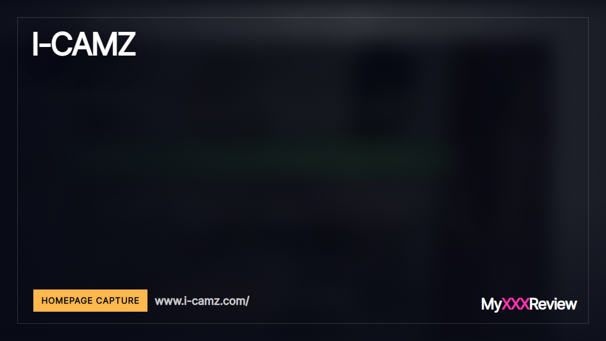 I-CAMZ homepage thumbnail