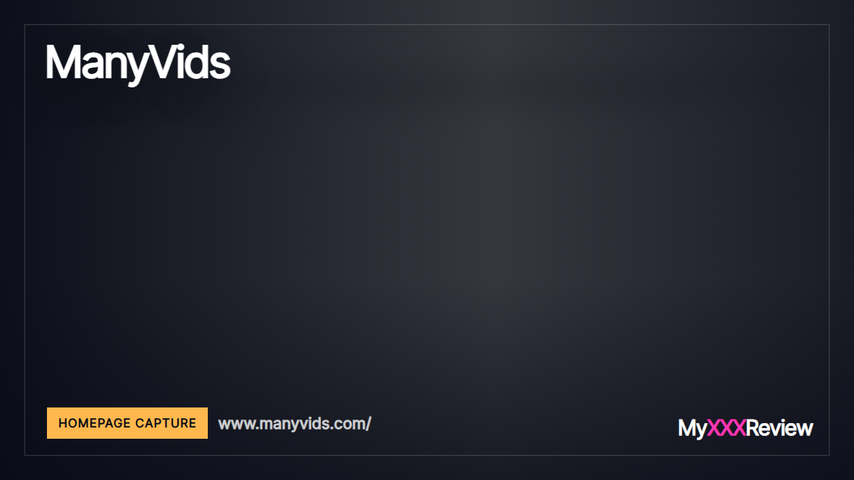 ManyVids homepage thumbnail