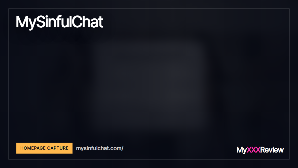 MySinfulChat homepage thumbnail