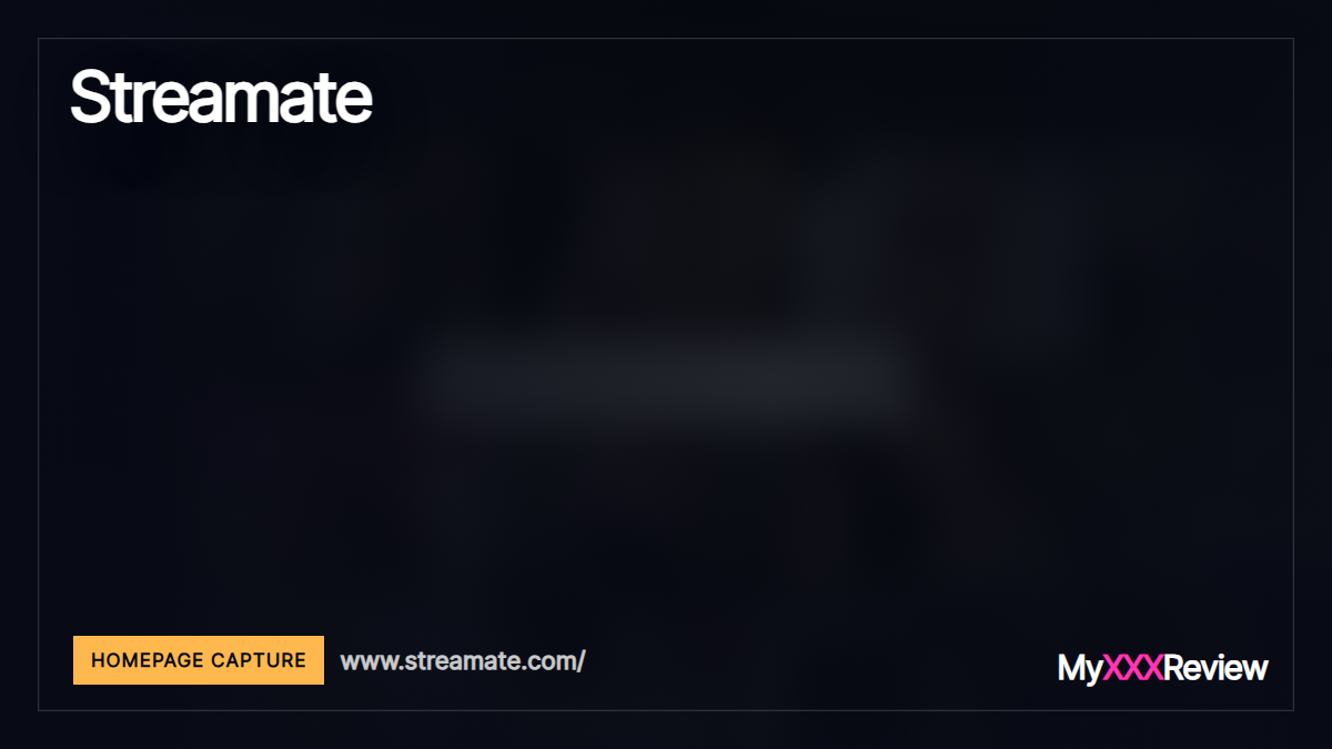 Streamate homepage thumbnail