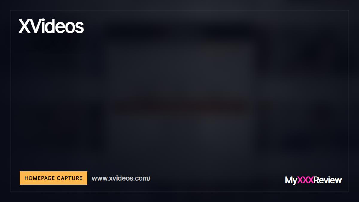 XVideos homepage thumbnail